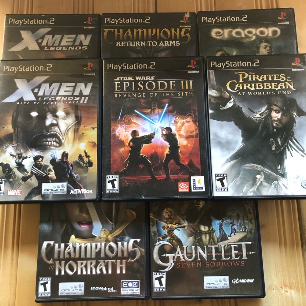 8 PlayStation 2 Games